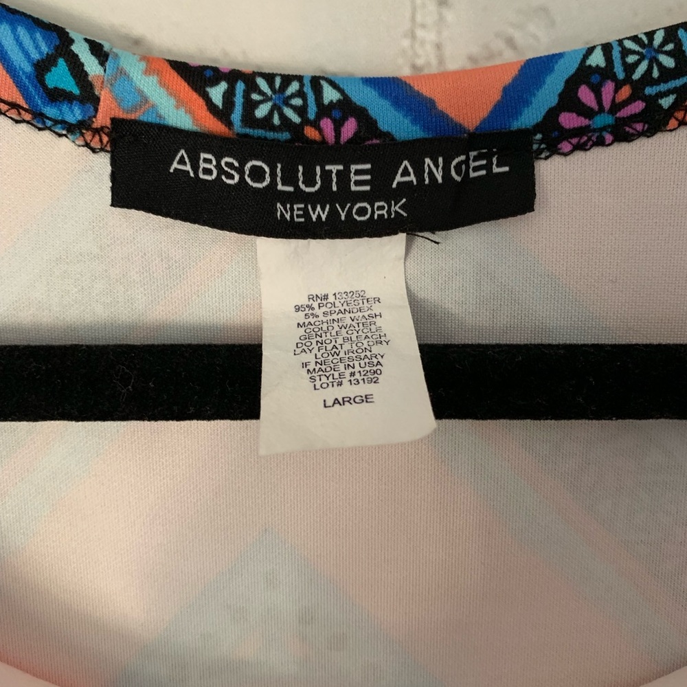 Absolute Angel Aztec tribal print colorful midi dress - Picture 2 of 6